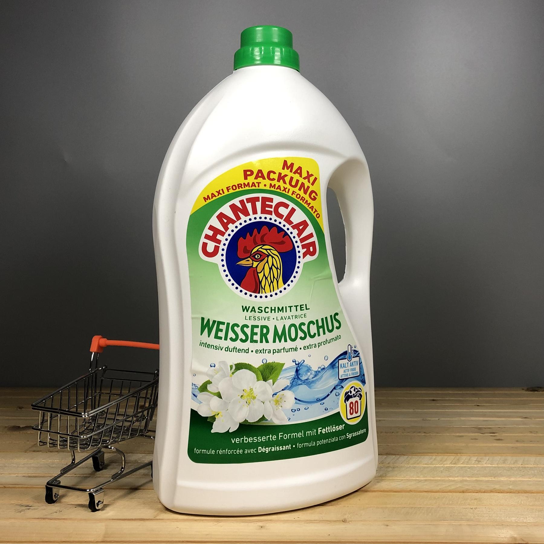 Гель для прання з Chanteclair Lavatrice Mох Muschio Bianco 80 прань - 3600 мл.