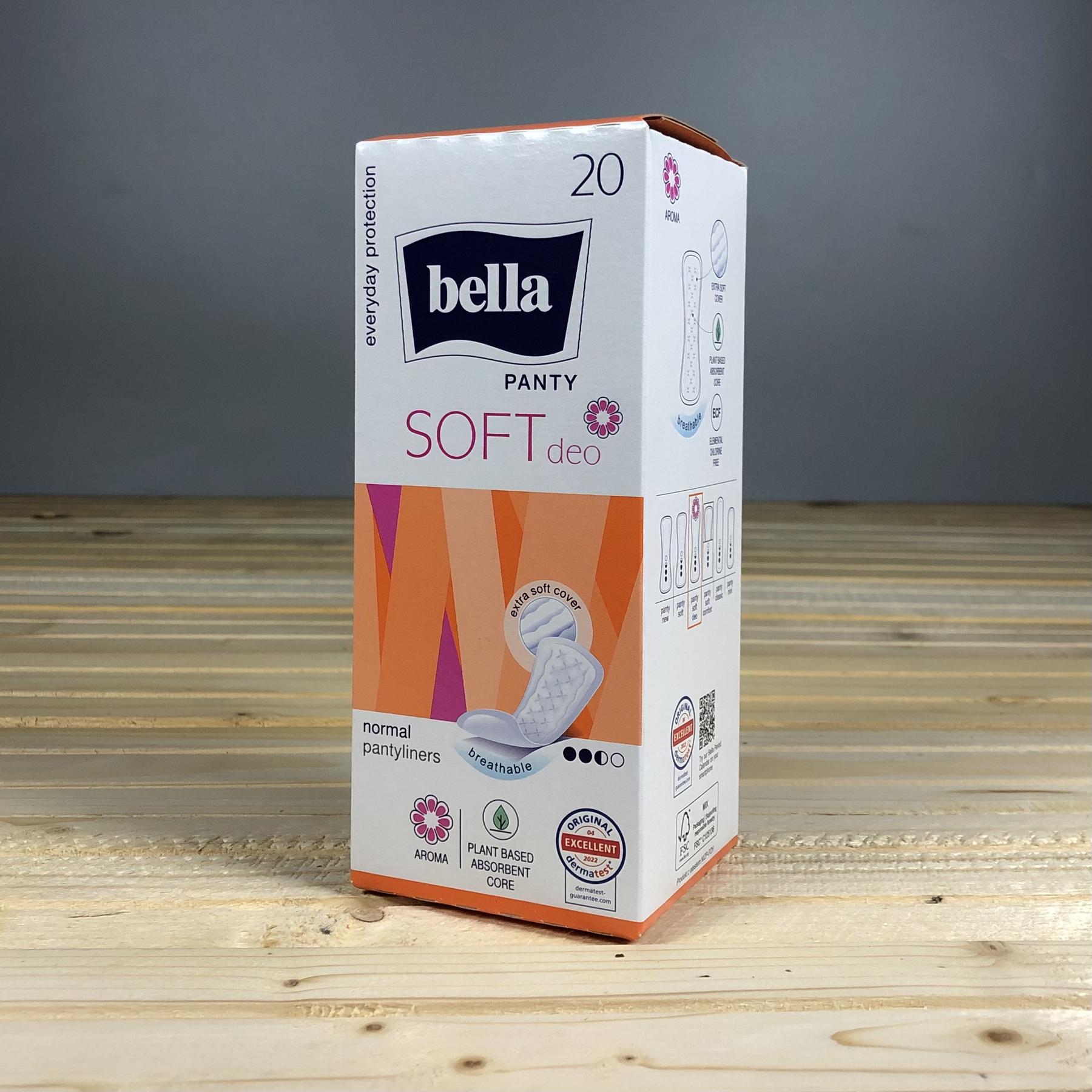 Щоденні прокладки Bella Panty Soft Deo - 20 шт.