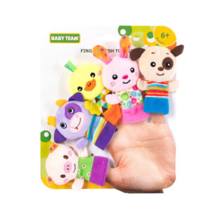 Набір іграшок на пальці "Веселі звірятка" 8715