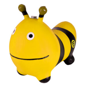 Дитяча іграшка-стрибун "Бджілка" RB2515 музика, світло Жовтий