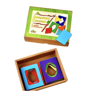 Вкладиші Дошки Сегена "фігури, кольори" (ПСД212) PSD212