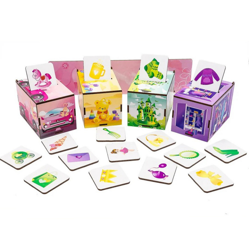 Дерев'яна настільна гра Монтессорі Принцеса Puz-89737