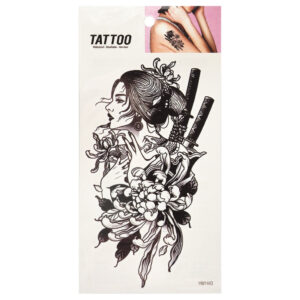 Тимчасове татуювання "Дівчина зі змією Tattoo" 1020-HM1443