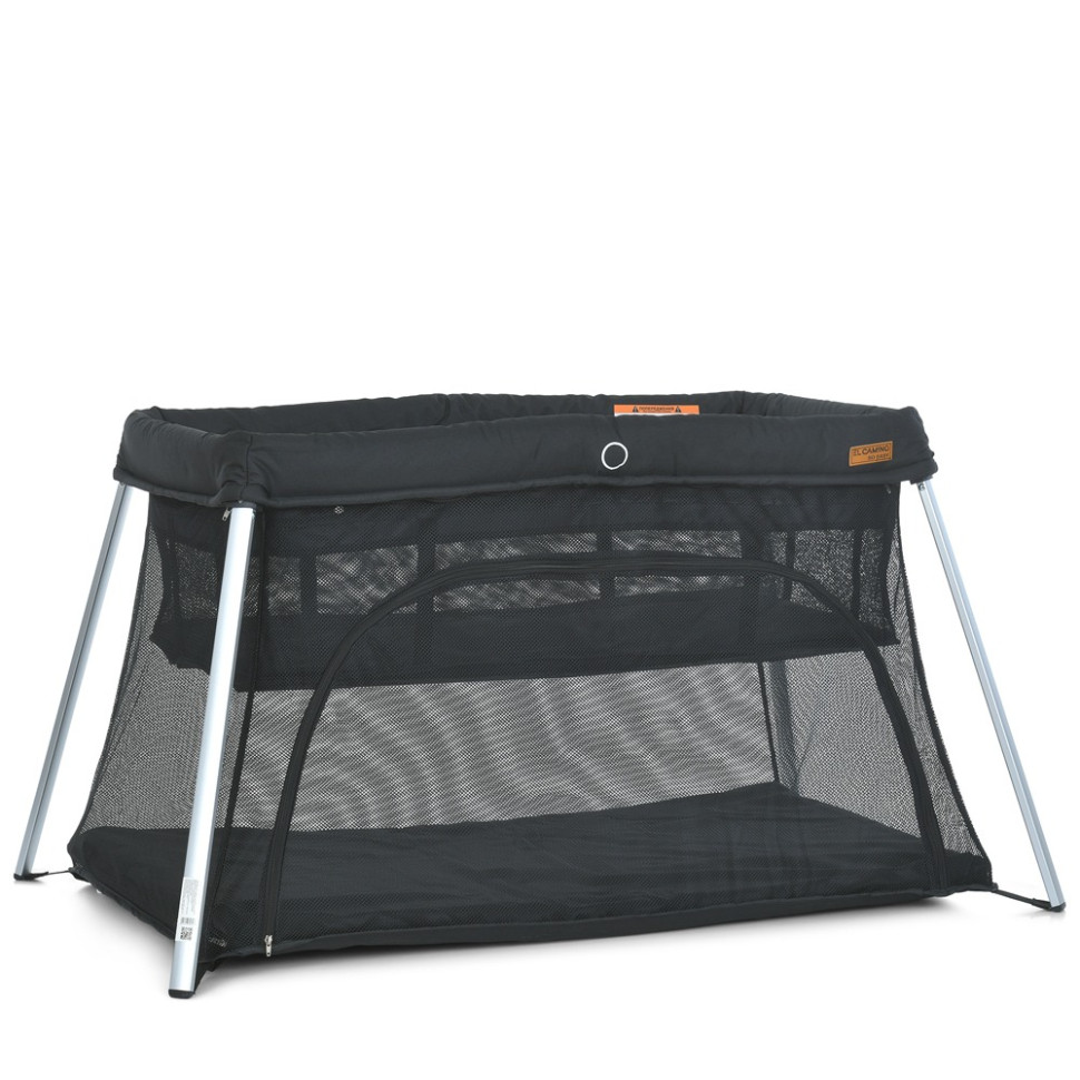 Ліжечко-манеж 2 в 1 SO EASY ME 1194 Black, до 15 кг