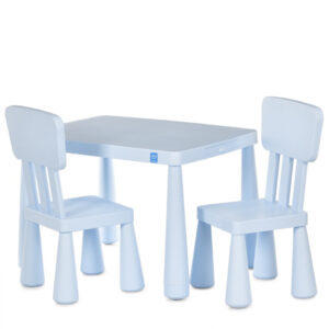 Дитячий столик M 6176-4 стільниця 76,5х54,5 см, 2 стільчики