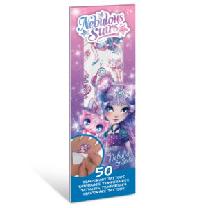 Набір тимчасових татуювань Зіркові малюнки "Небулія" Nebulous Stars 11458-3 боді-арт