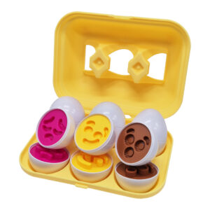 Сортер-головоломка Монтессорі Яйця зі смайлами DF29A 6 шт.
