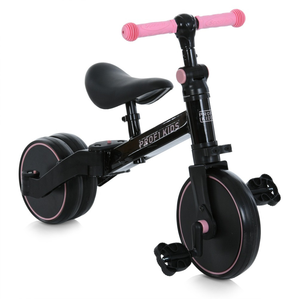 Дитячий велосипед-біговел MBB 1008 pink 10 дюймів