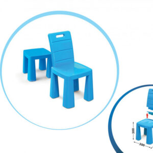 Дитячий стілець-табурет 04690/1/2/3/4/5 висота табуретки 30 см Синій