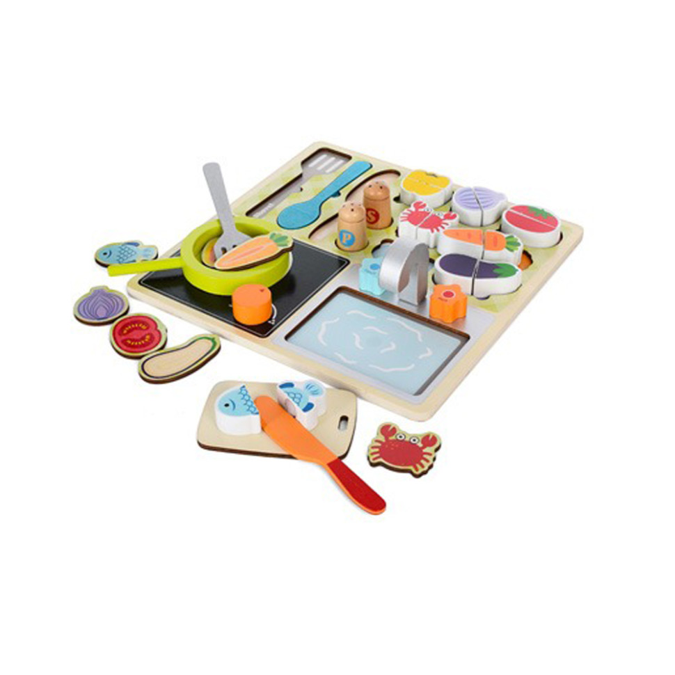 Дитячий розвиваючий сортер "Продукти-Кухня" MD 1848-1