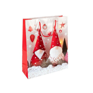 Пакет подарунковий "Новий Рік" 2575-1 розмір 18х21,5х8 см