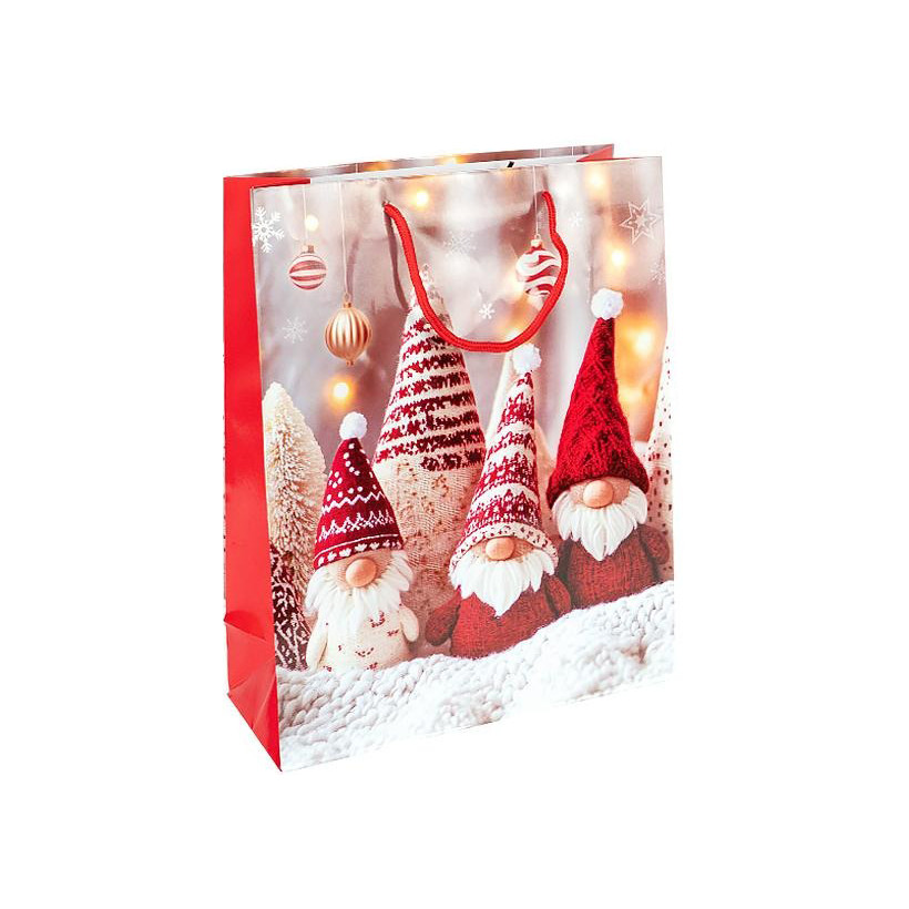 Пакет подарунковий "Новий Рік" 2575-3 розмір 18х21,5х8 см