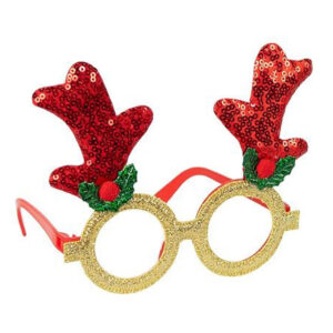Окуляри новорічні "Ялинка" 2524-SP(Red) розмір 13 см