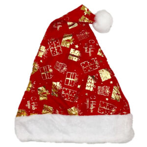 Шапка новорічна "Санта-Клауса" 6241-6-3 з іграшками