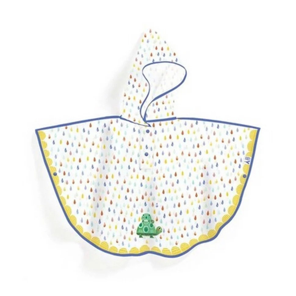 Дитячий дощовик "Черепашки" DJECO DD04673 прозорий