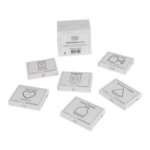 Набір дерев'яних головоломок "Wooden mini puzzle set #2" set2en 6 штук