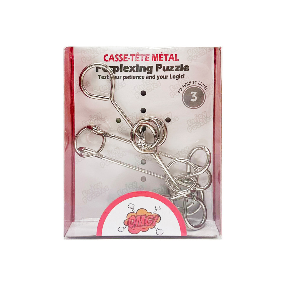 Металева головоломка "Perplexing puzzle" 5562D-8, 3 складність