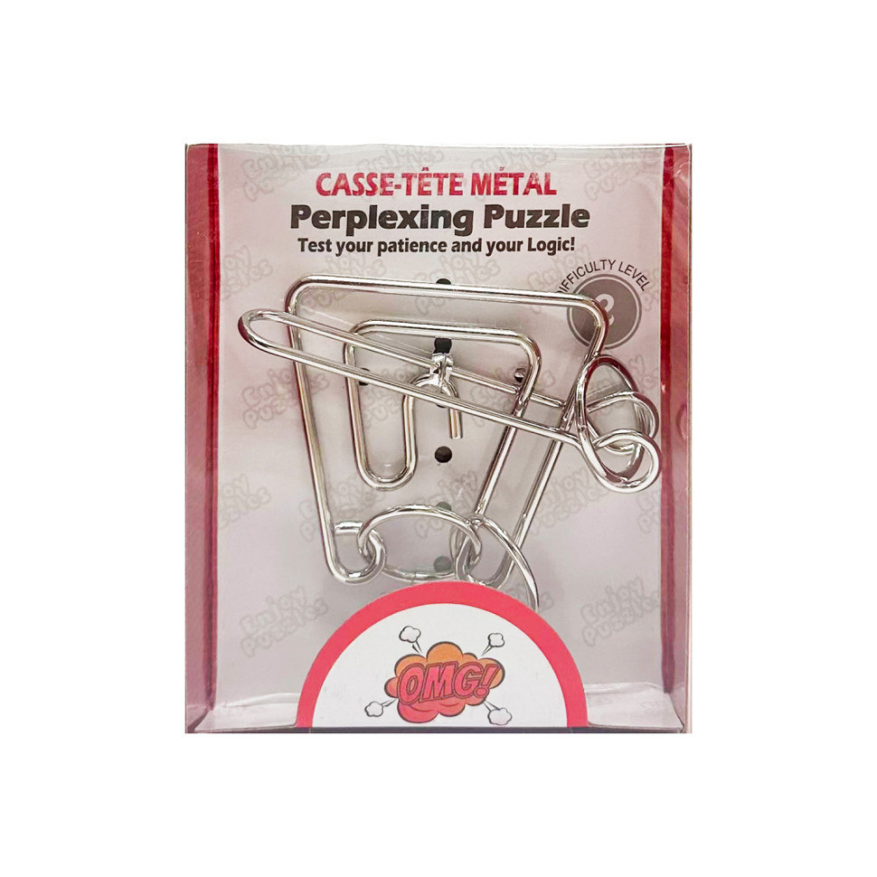 Металева головоломка "Perplexing puzzle" 5562D-21, 2 складність