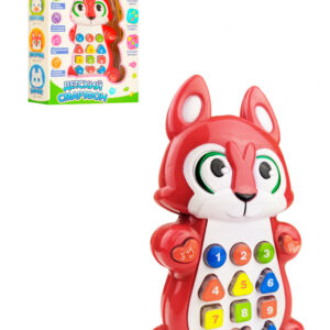 Дитячий розвиваючий телефон 7614 (укр.) з проектором  7614-4 (Котик)