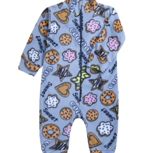 Ясельний флісовий ромпер "Ліам", Темно-сірий, 92 (2 роки)