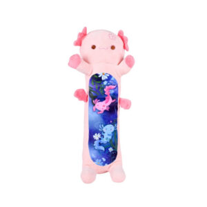 М'яка іграшка-подушка "Аксолотль-батон" HKF2206(Pink) розмір 100 см