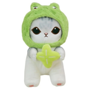 Дитяча м'яка іграшка "Mofusand Сat" E1002(Green) розмір 45см