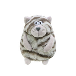 Дитяча м'яка іграшка "Кумедний кіт" C6303(Grey) розмір 13 см