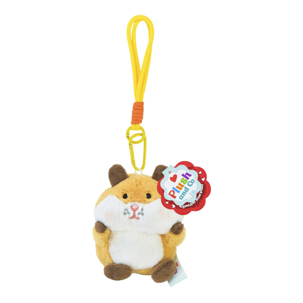 М'яка іграшка-брелок "Хом'ячок" PLC25003-3, 8х5х11 см