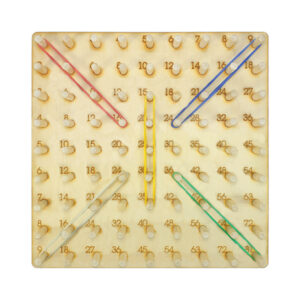 Дитяча розвиваюча іграшка "Математичний геоборд" AS-7135 дерево