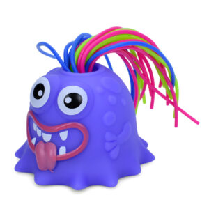 Дитяча іграшка-антистрес "Монстрик" FG231109065Q(Violet) звук та світло, 5 см