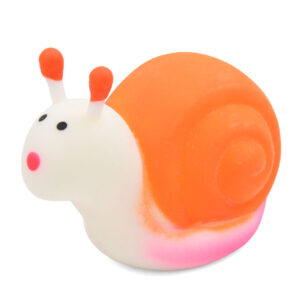 Дитяча іграшка-антистрес "Равлик" MS 4044(Orange) розмір 8,5 см, борошно