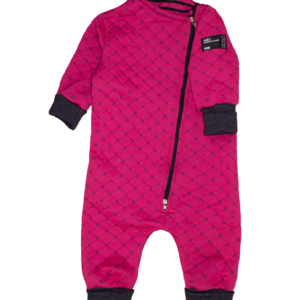 Ромпер ясельний "Косуха" капітон, Малиновий, 98 (3 роки)