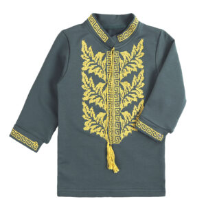 Вишиванка для хлопчика "Орест", Евкаліпт, 92 (2 роки)