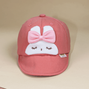 Кепка дитяча "Зайченя", Теракотовий, 46-48