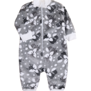 Ромпер вельсофт на блискавці "Майлі", Світло-сірий, 92 (2 роки)
