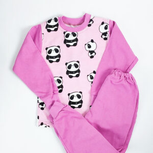 Піжама дитяча з начосом, Пудровий, 116 (6 років)