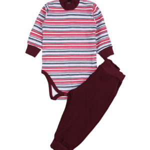 Комплект ясельний "Кріс", Бордовий, 62 (3 міс)