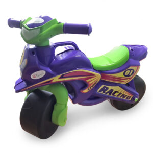 Толокар мотоцикл Doloni 0139/1/6 музичний  Фіолетовий