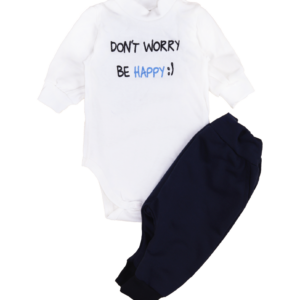 Ясельний комплект "Be Happy", Темно-синій, 68 (6 міс)