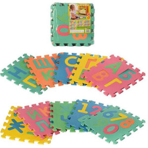 Дитячий килимок Мозаїка Алфавіт M 2736 укр. мовою