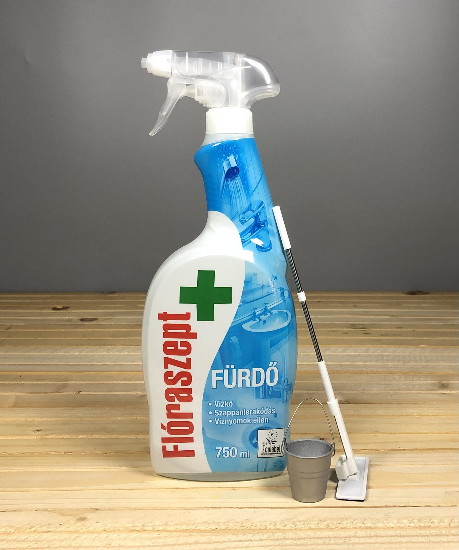 Антибактеріальний засіб для чищення ванної кімнати Floraszept Furdo - 750 мл.