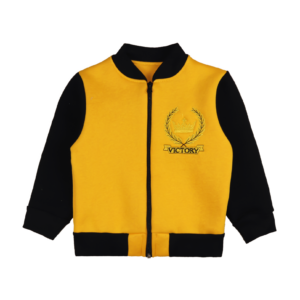Дитячий бомбер з вишивкою "Victory", Жовтий, 98 (3 роки)