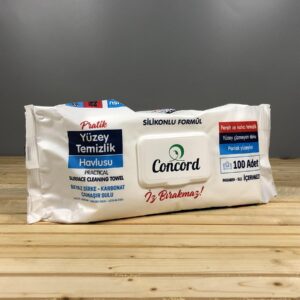 Серветки для прибирання Універсальні Atlas Concord Оцет та Сода з Клапаном - 100 шт.