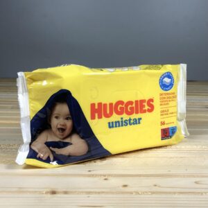 Серветки вологі дитячі HUGGIES Unistar - 56 шт.