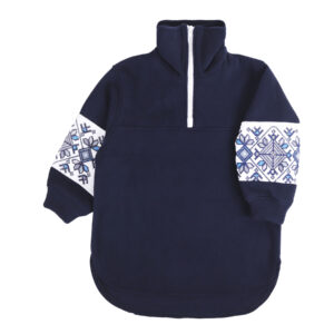 Дитячий джемпер фліска "Карпати", Темно-синій, 104 (4 роки)