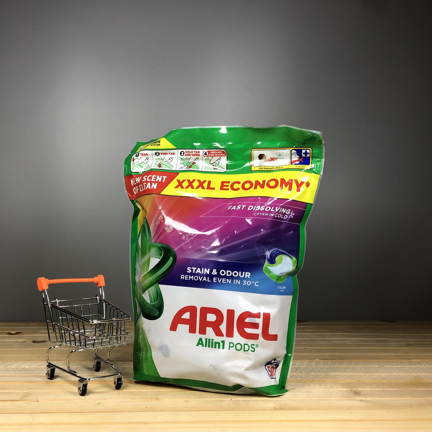 Капсули для прання Ariel Pods All-in-1 Color - 50 шт.