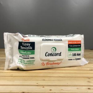 Серветки для прибирання Універсальні Atlas Concord з Клапаном - 100 шт.