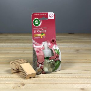 Запаска для електричного освіжувача повітря Air Wick Sparkling Rose & Raspberry - 19 мл.
