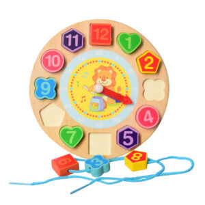 Рамка вкладиш Годинник Limo Toy MD 1270 зі шнурівкою, 18 см Лев