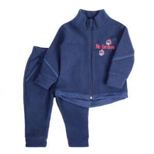 Флісовий дитячий костюм "Be Brave", Темно-синій, 80 (1 рік)